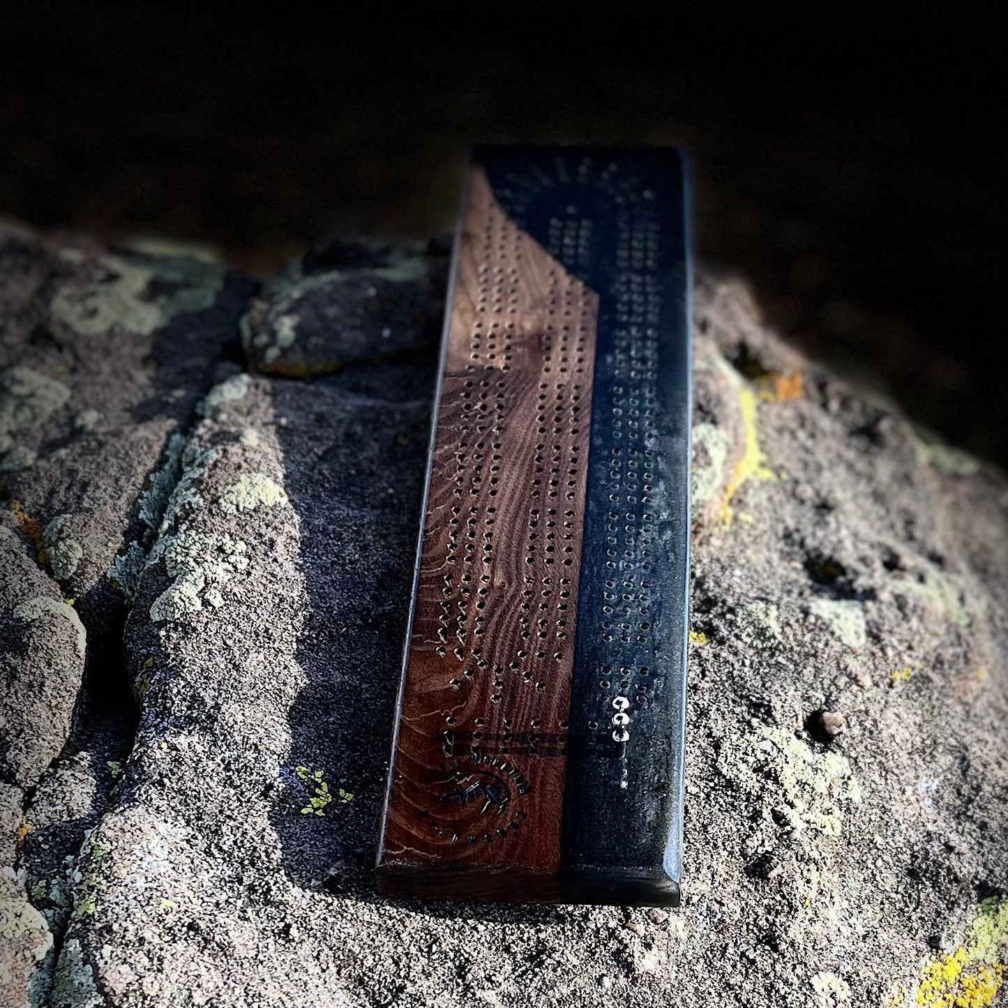 Resin Cribbage Board