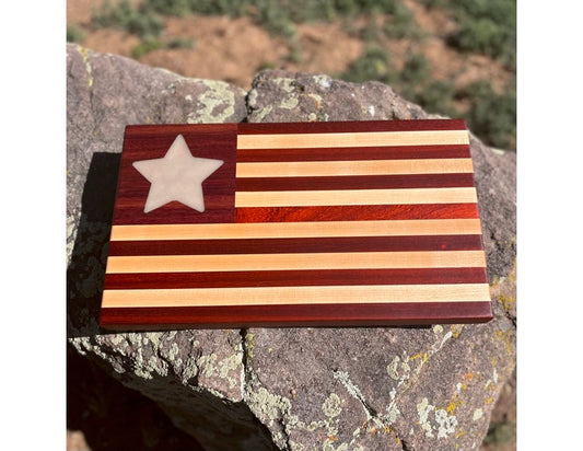 USA Flag Charcuterie Board