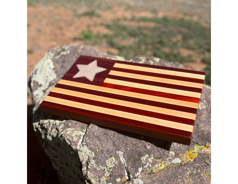 USA Flag Charcuterie Board