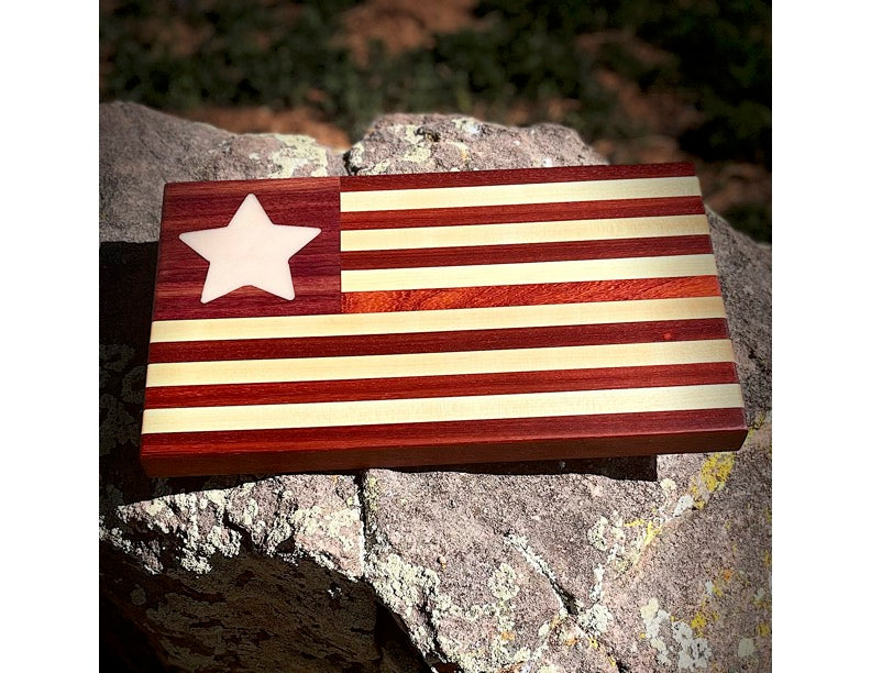USA Flag Charcuterie Board