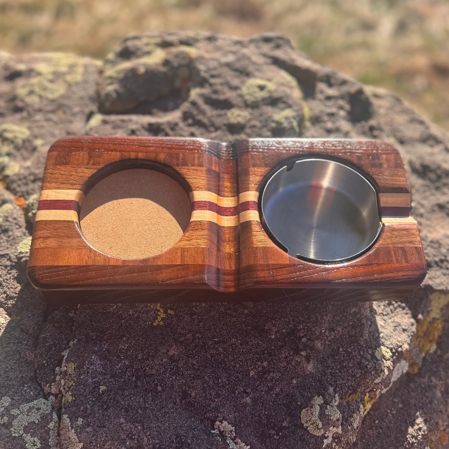 Ashtray and Coaster Combo