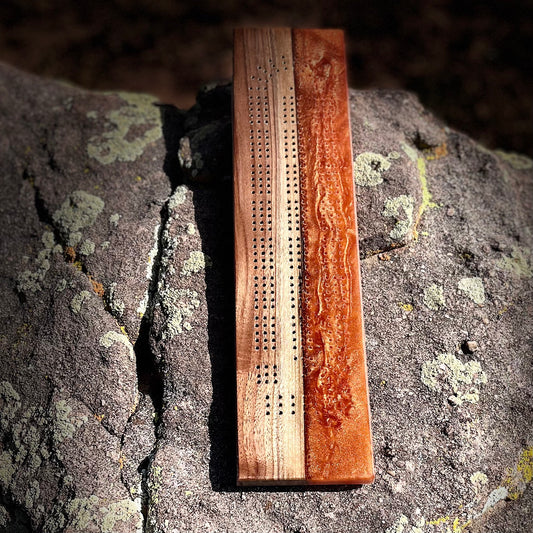 Resin Cribbage Board