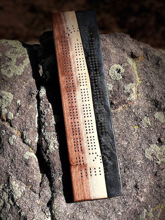 Resin Cribbage Board