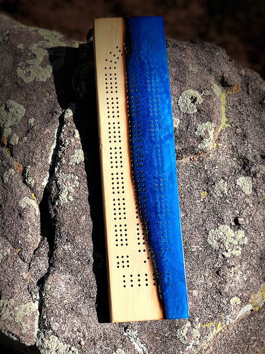 Resin Cribbage Board
