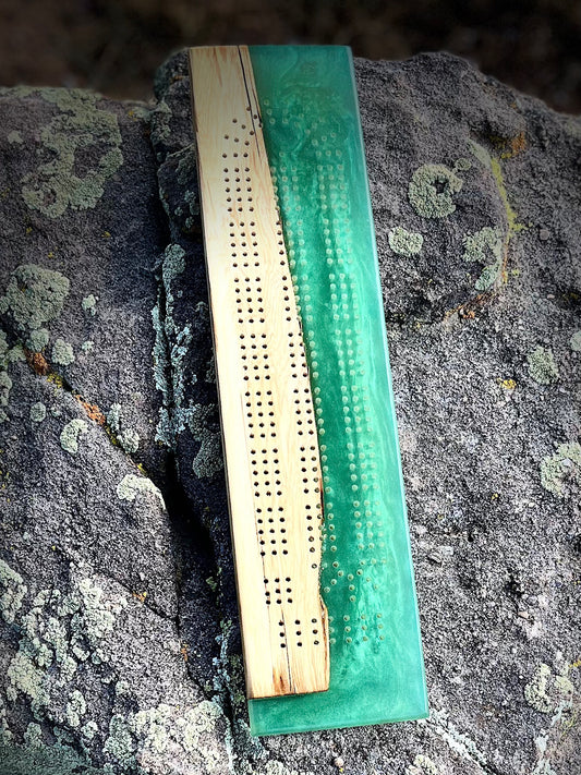 Resin Cribbage Board
