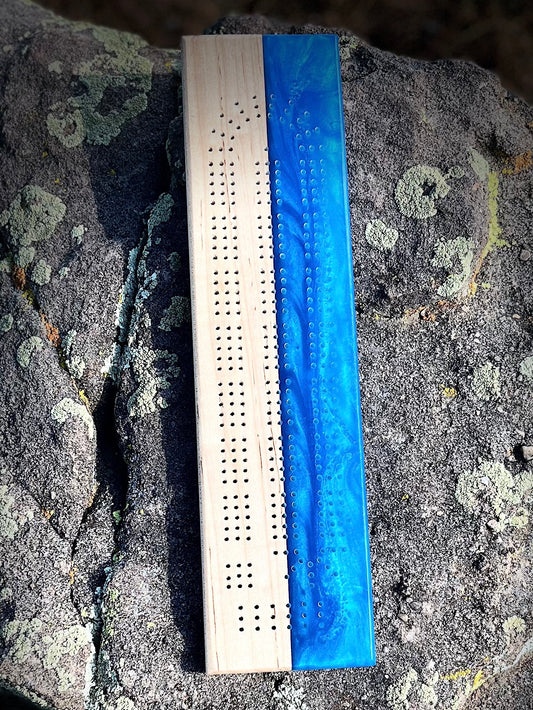 Resin Cribbage Board