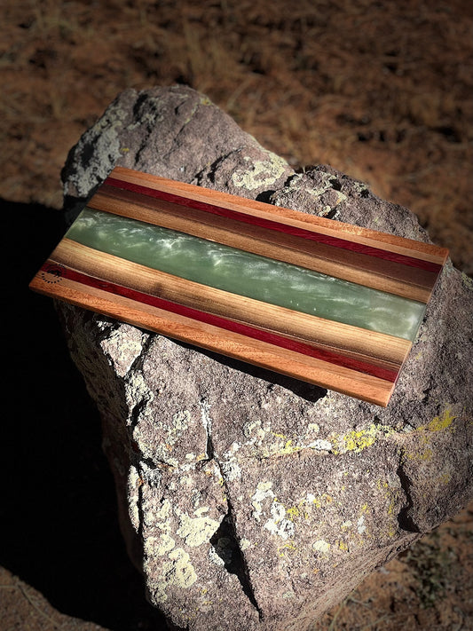Resin River Charcuterie Board