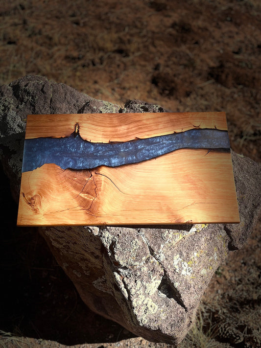 Resin River Charcuterie Board