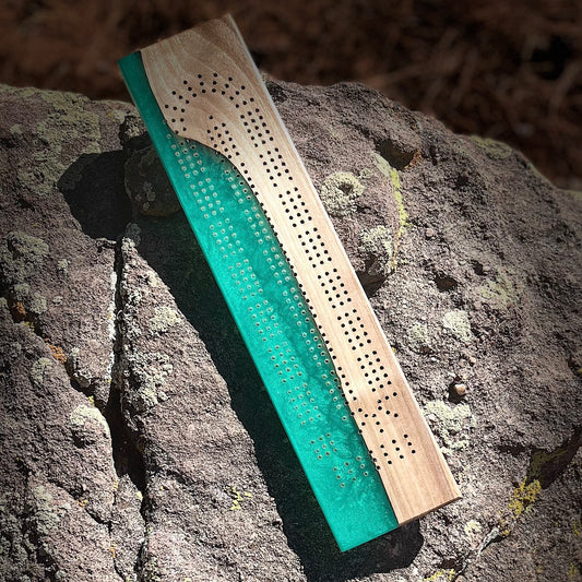 Resin Cribbage Board