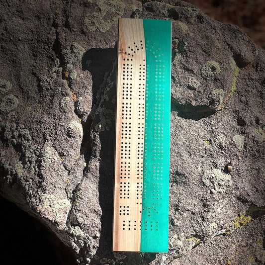 Resin Cribbage Board