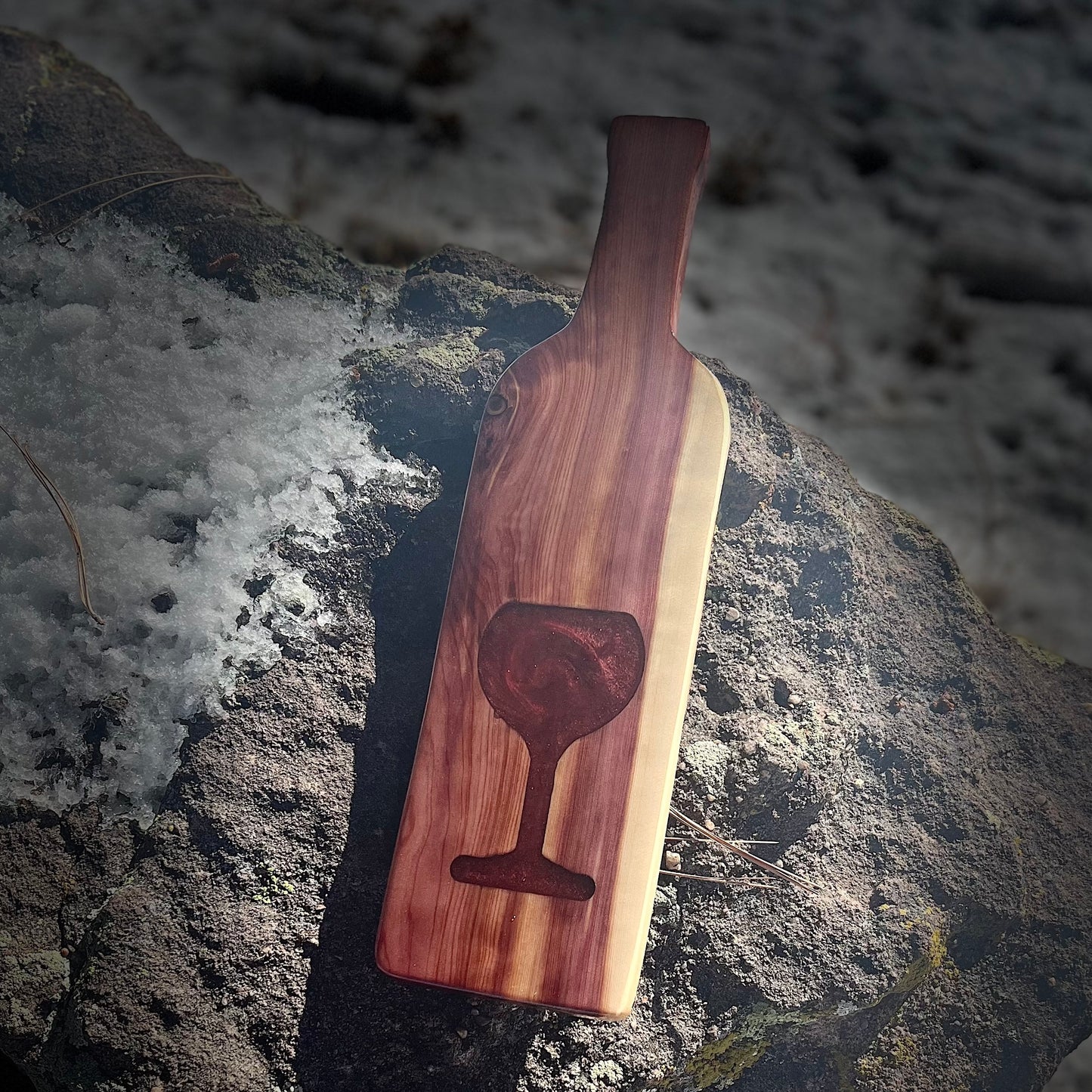Live Edge Cheese Board