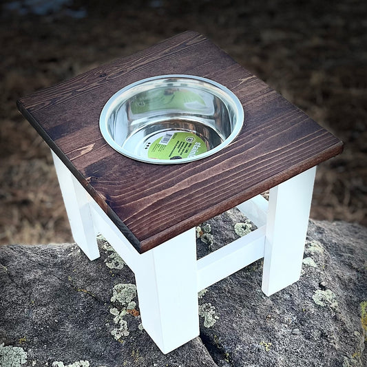 Raised Dog Bowl Stand