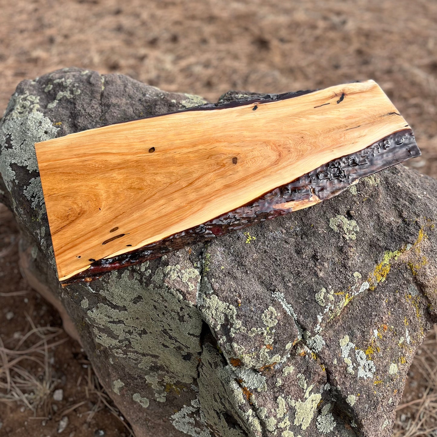 Live Edge Charcuterie Board