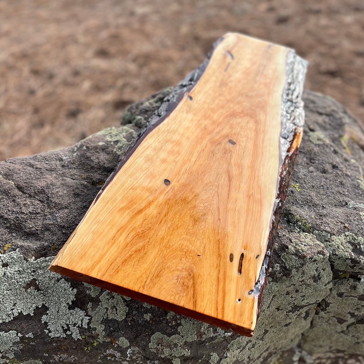 Live Edge Charcuterie Board