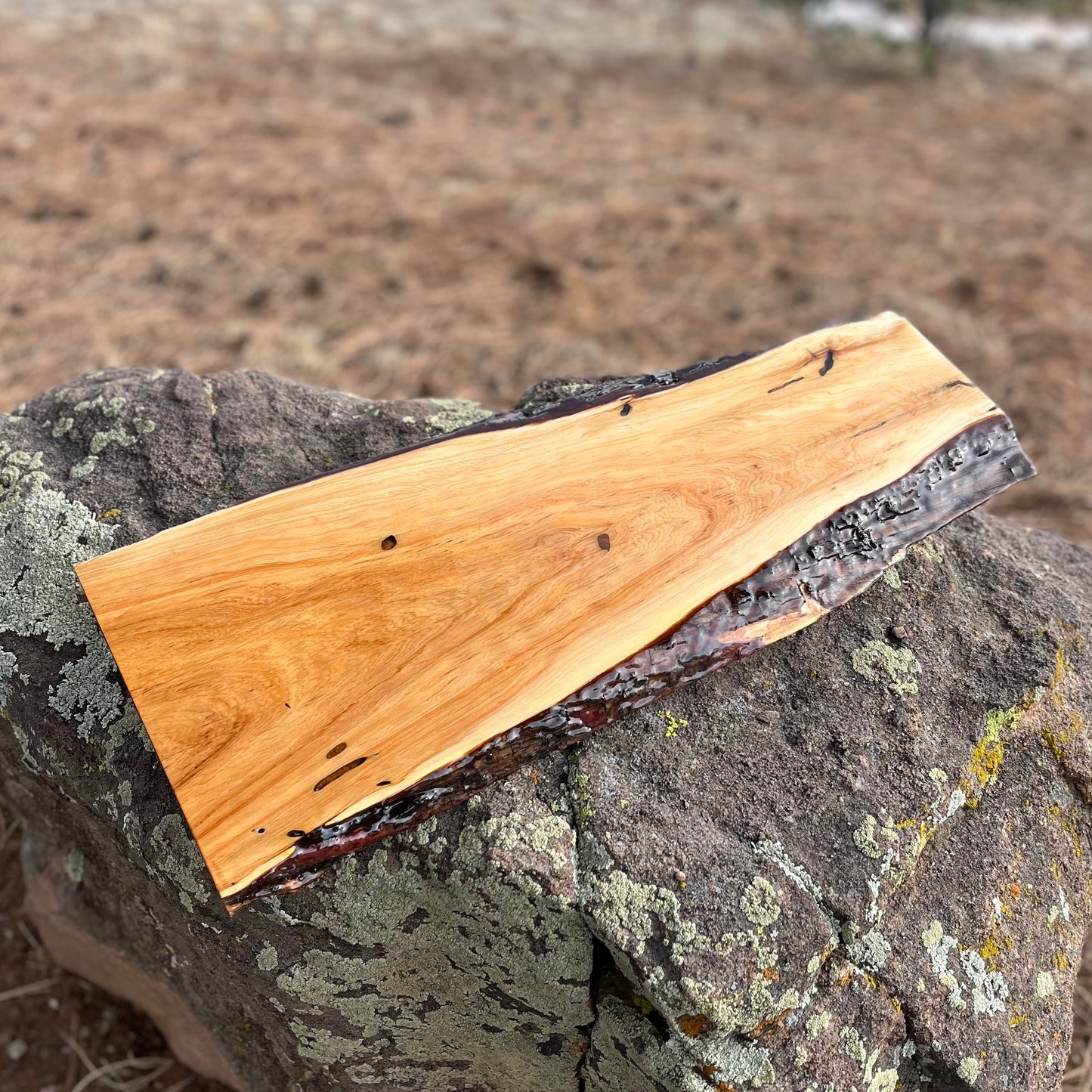 Live Edge Charcuterie Board