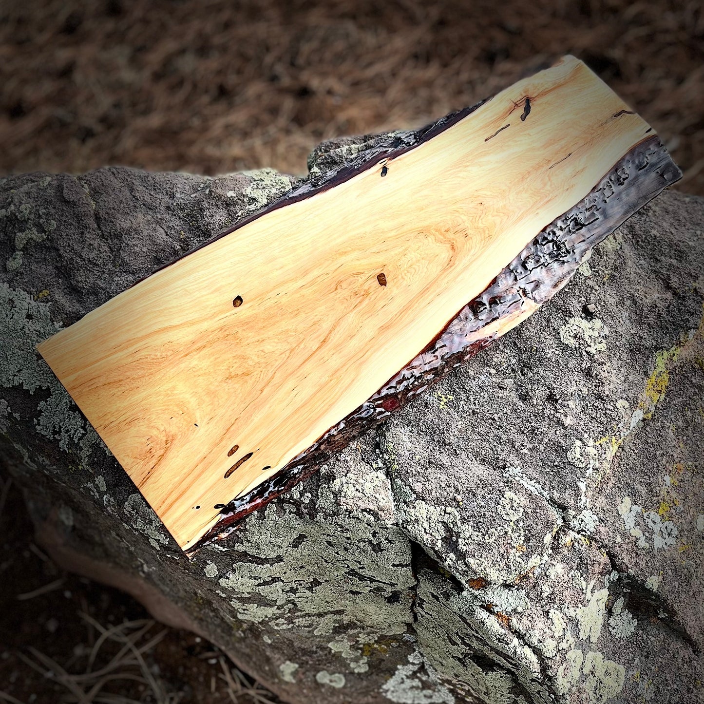 Live Edge Charcuterie Board