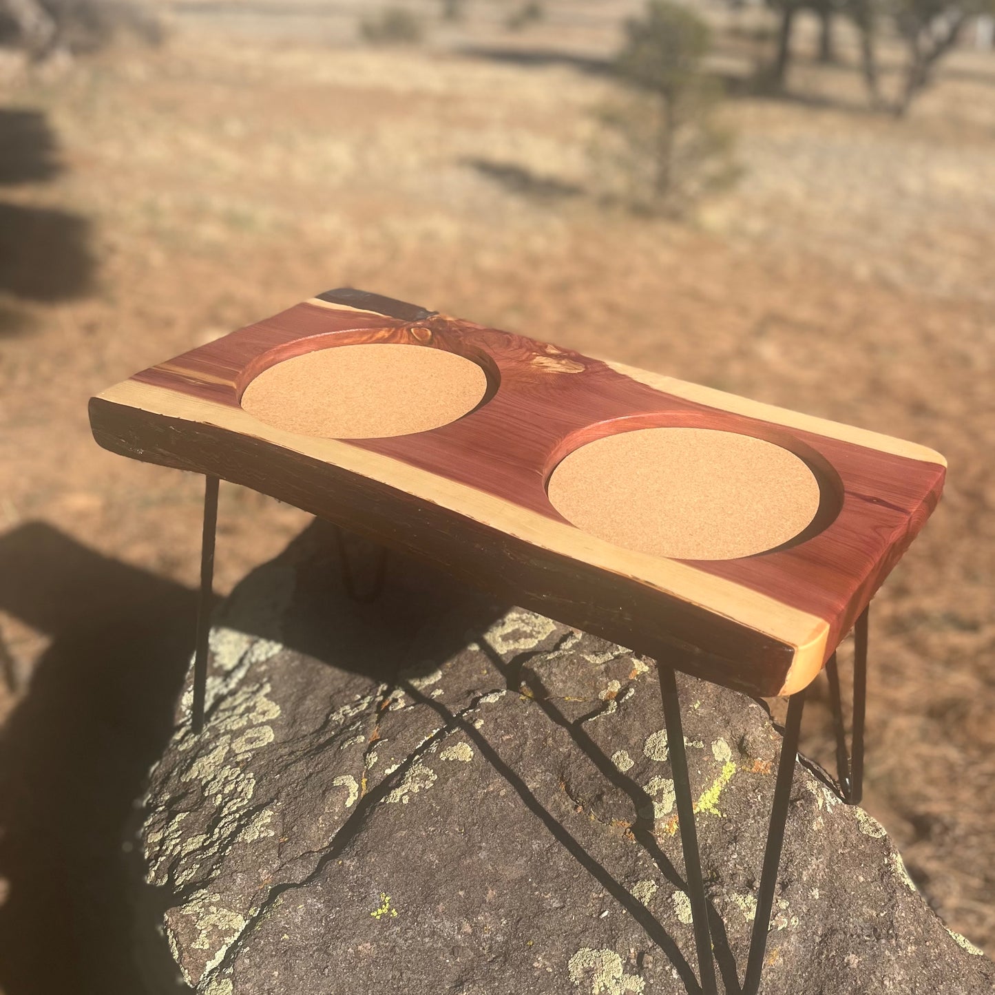 Raised Dog Bowl Stand