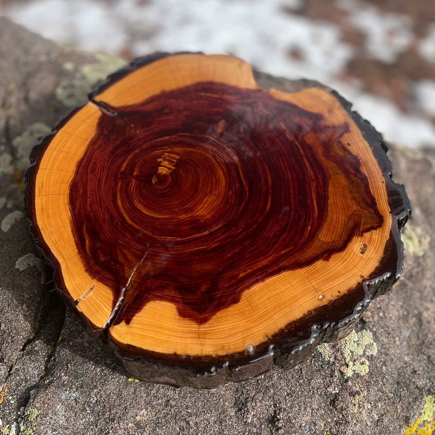 Live Edge Charcuterie Board