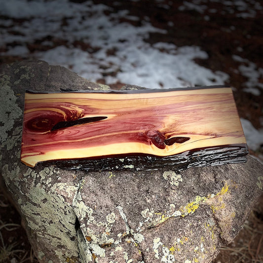 Live Edge Charcuterie Board