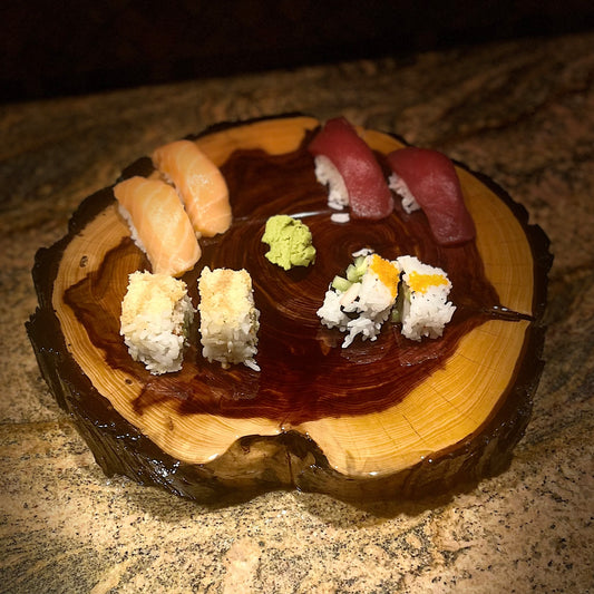 Live Edge Charcuterie Board