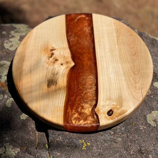 Resin River Lazy Susan - Charcuterie Turntable