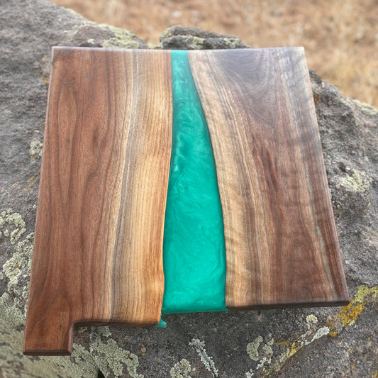 New Mexico Resin Charcuterie Board