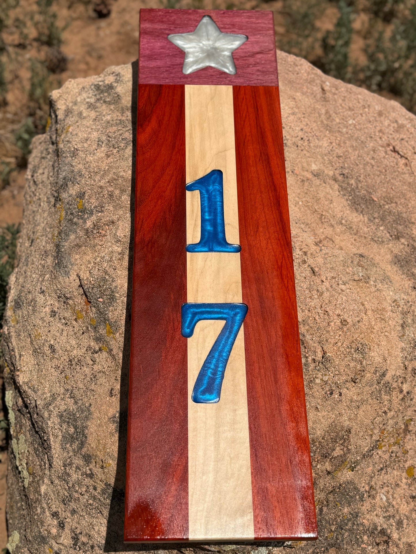 Patriotic Address Sign