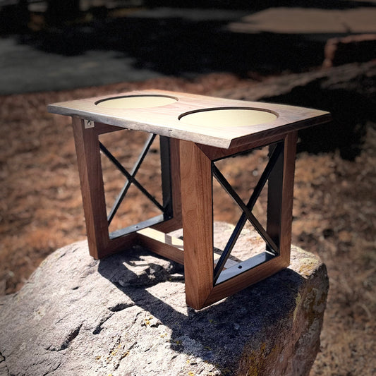 Raised Dog Bowl Stand