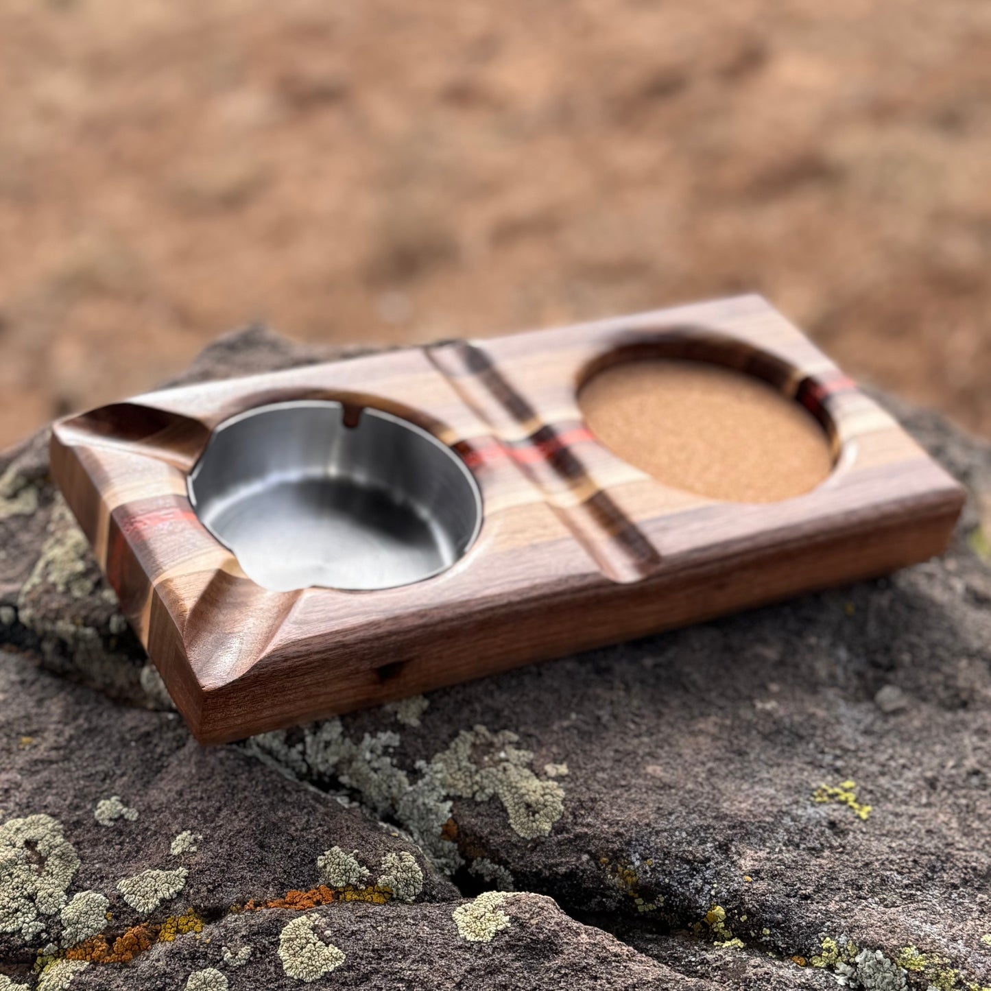 Ashtray and Coaster Combo