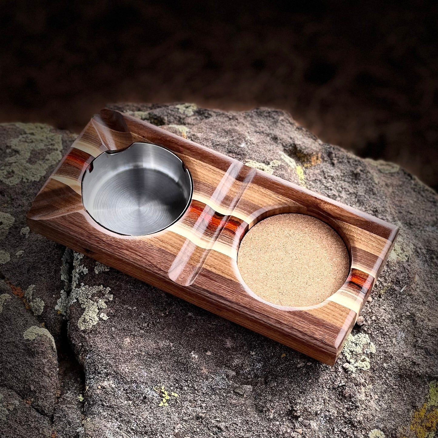 Ashtray and Coaster Combo