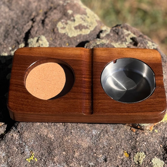 Ashtray and Coaster Combo