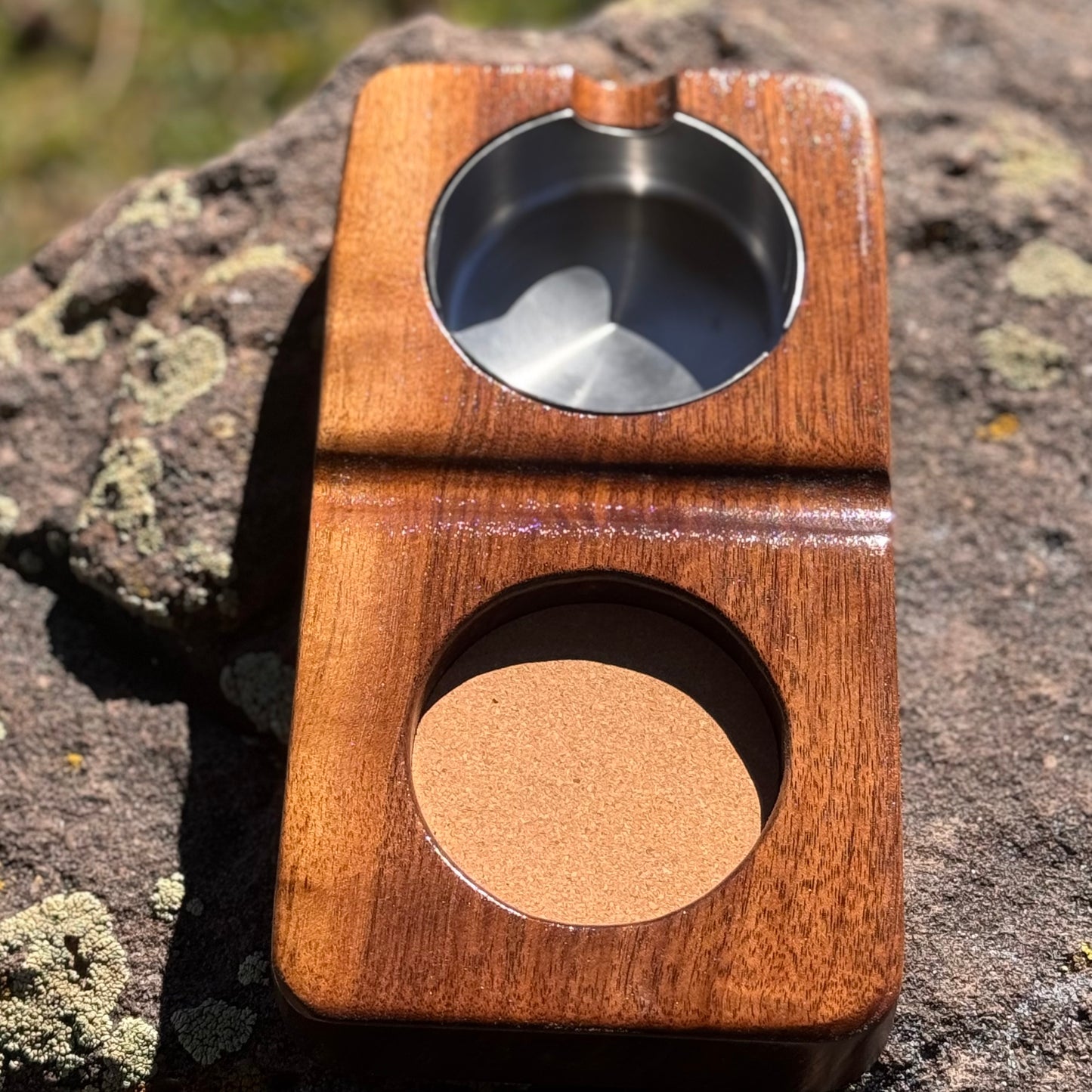 Ashtray and Coaster Combo