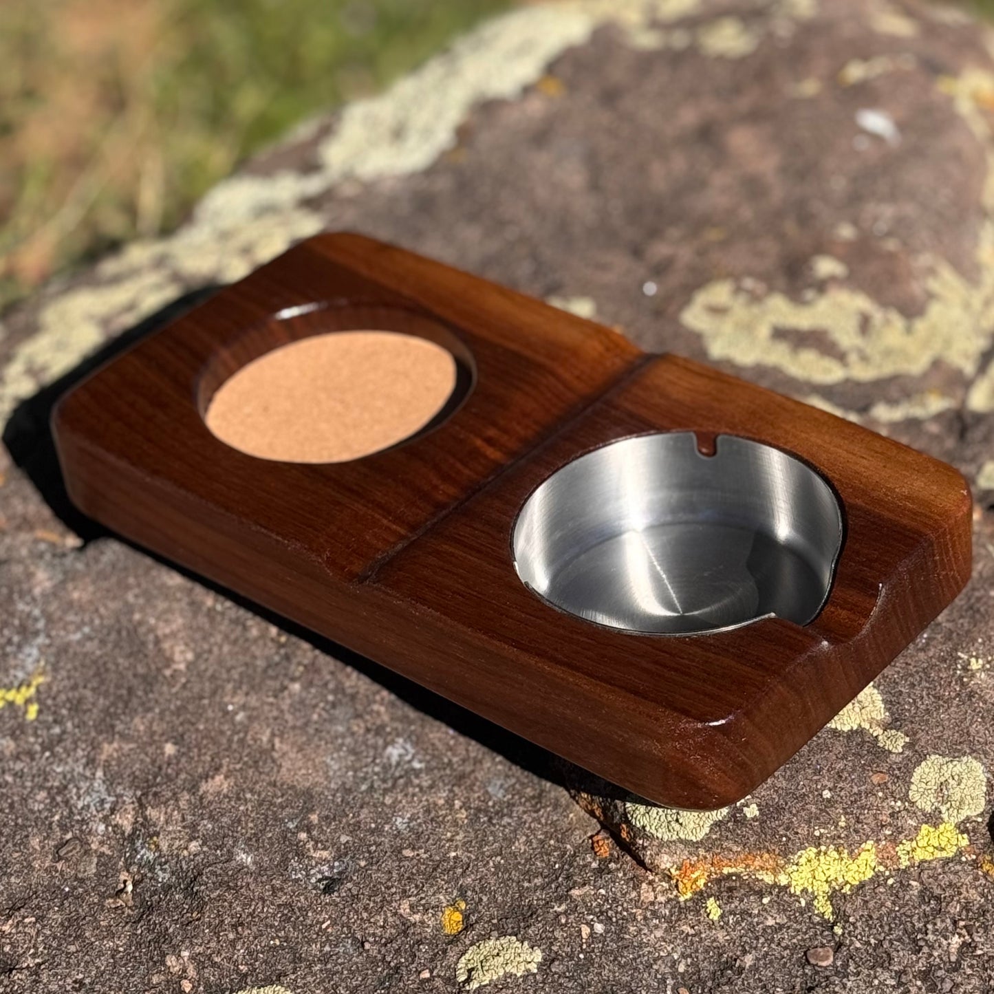 Ashtray and Coaster Combo