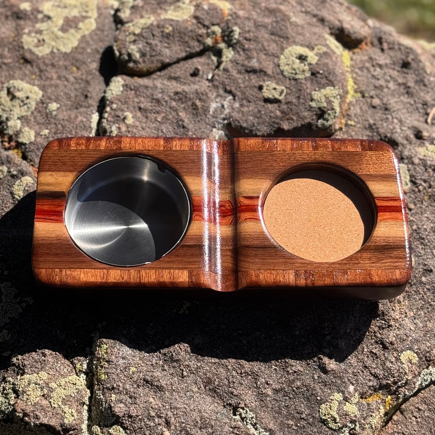 Cigar Ashtray and Coaster Combo