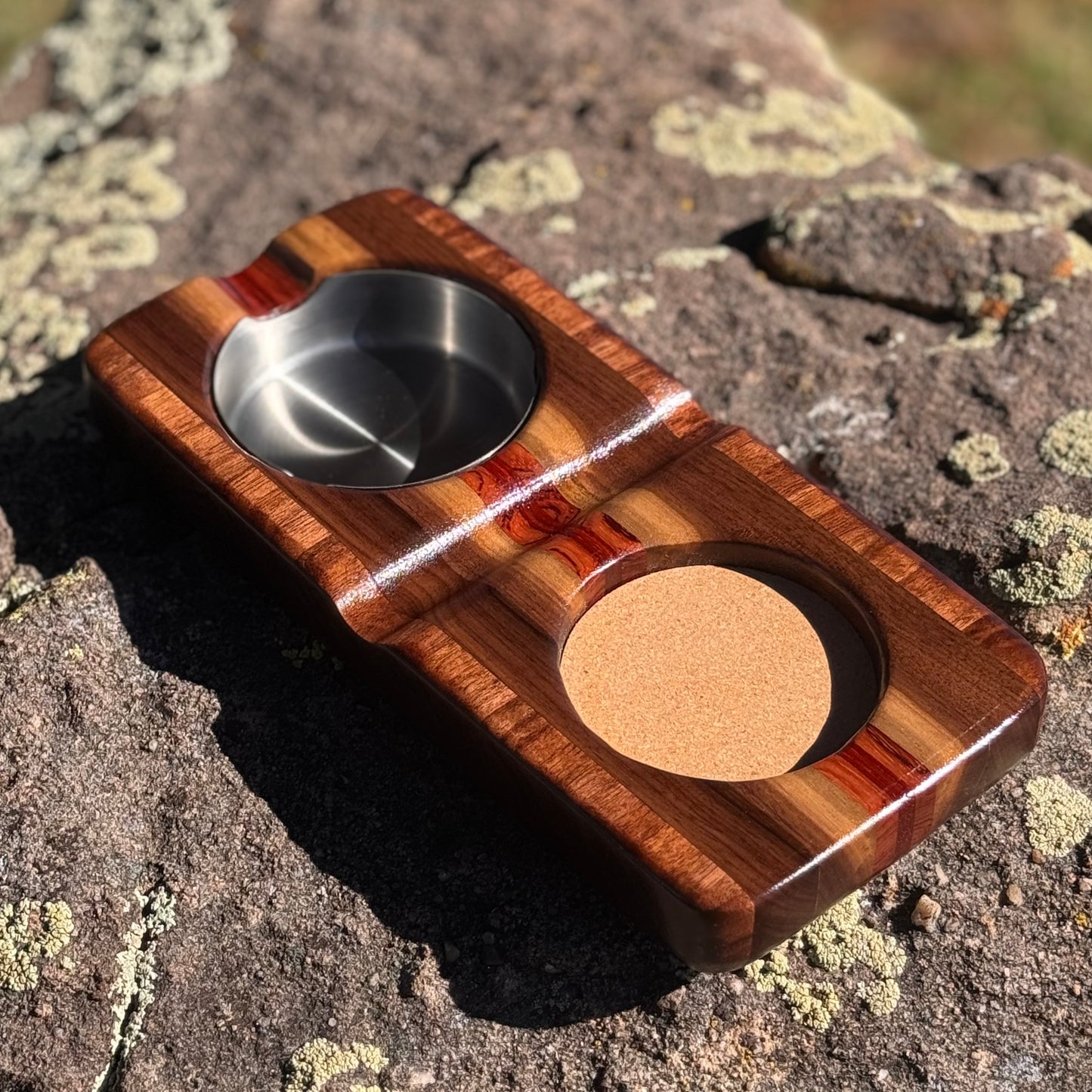 Cigar Ashtray and Coaster Combo