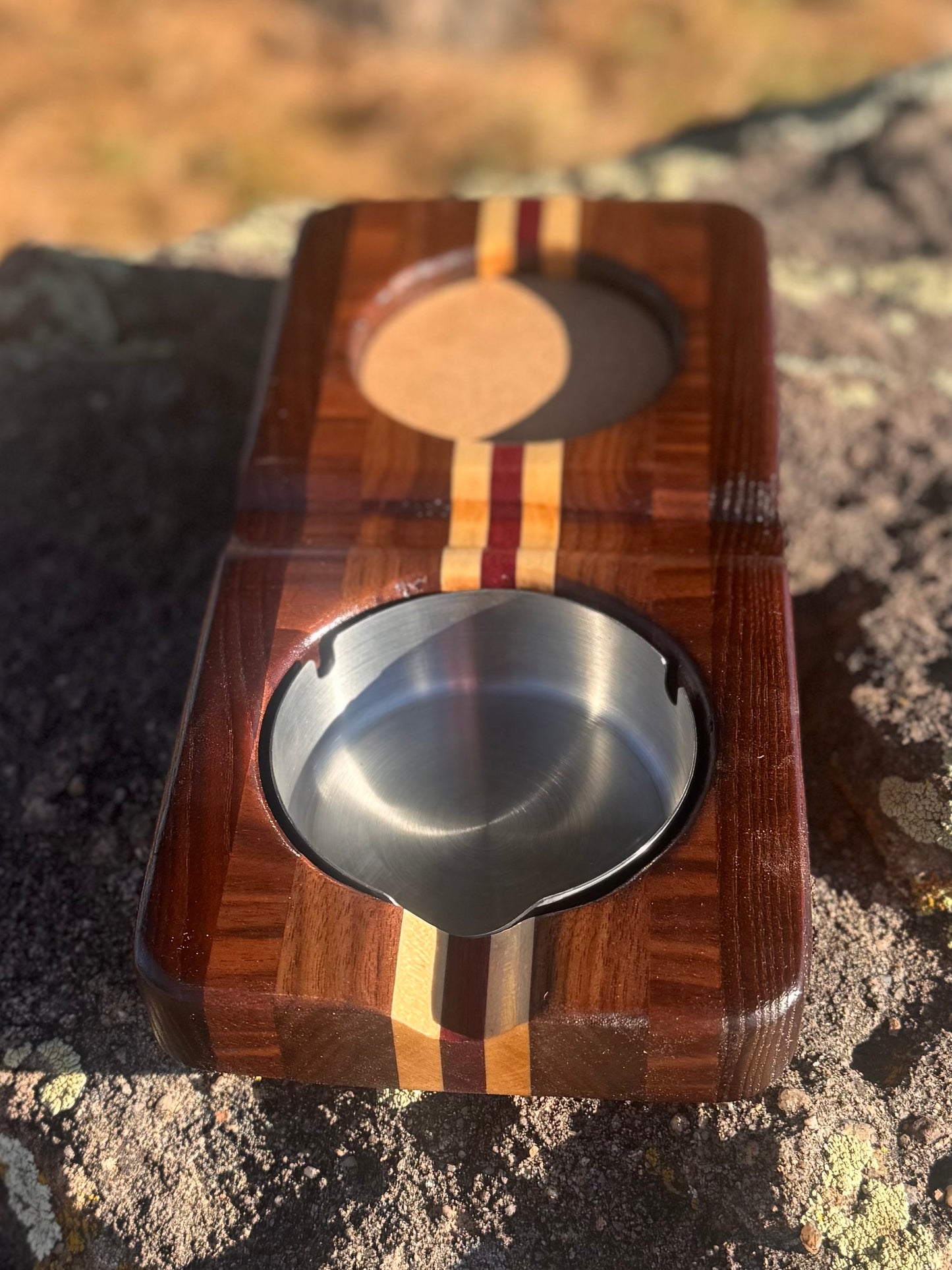 Ashtray and Coaster Combo