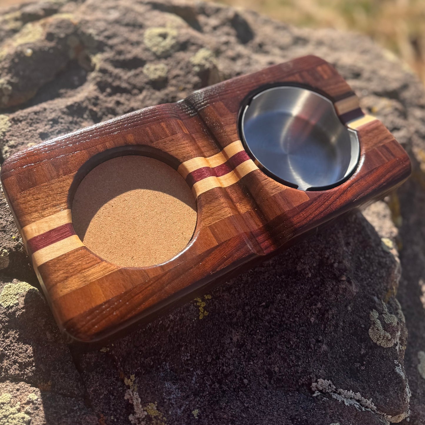 Ashtray and Coaster Combo