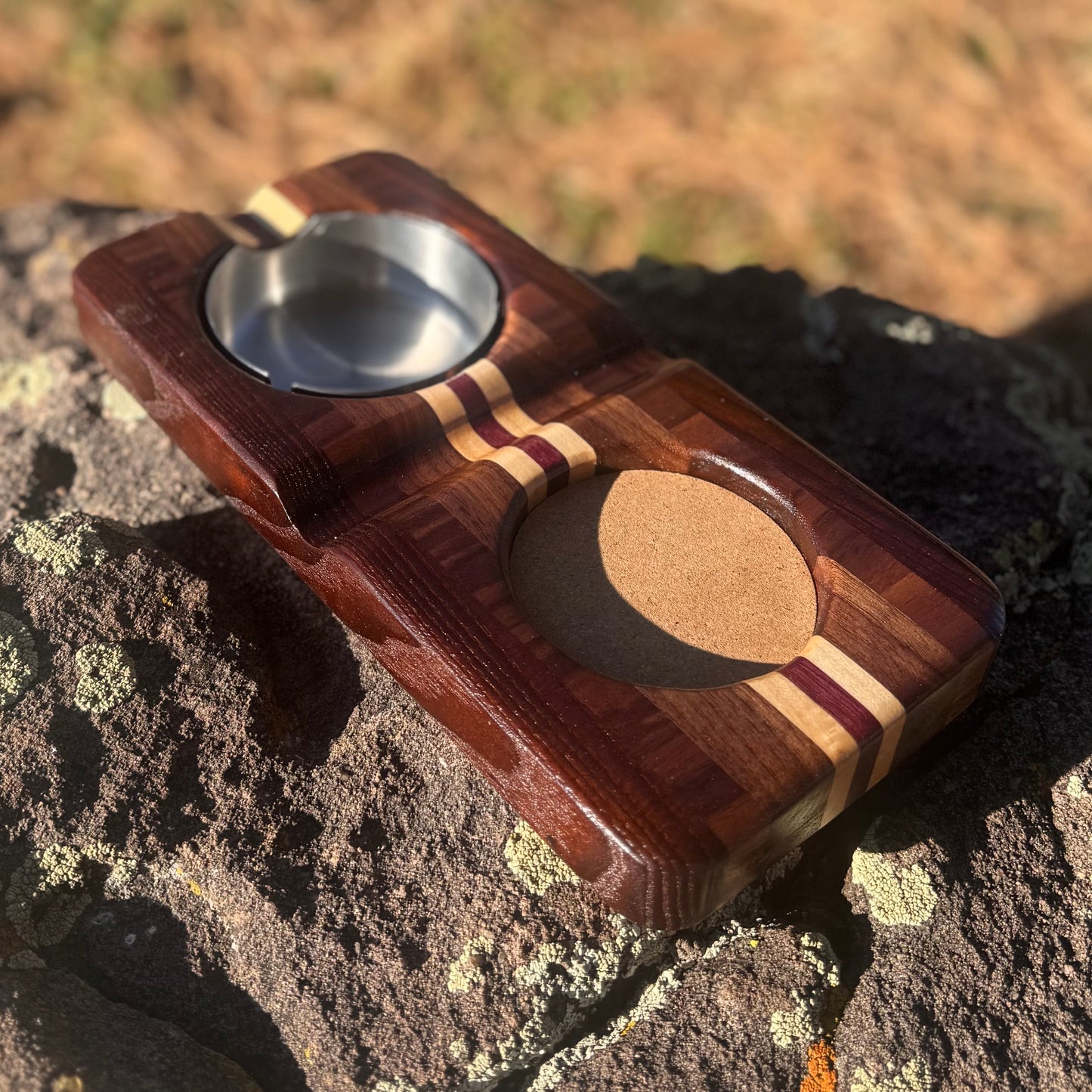 Ashtray and Coaster Combo