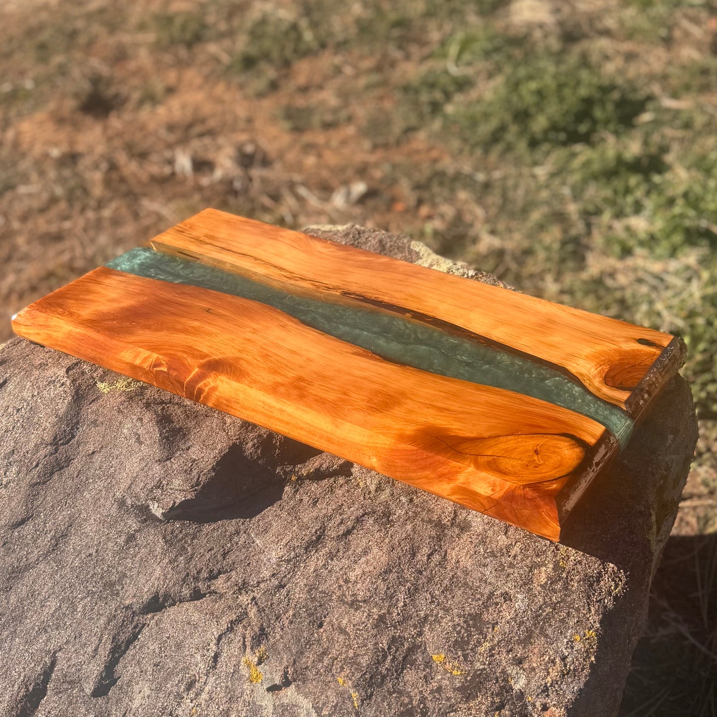 Resin River Charcuterie Board