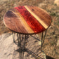 Handmade 18” Round Accent Table