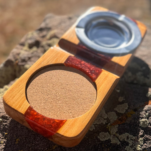 Ashtray and Coaster Combo