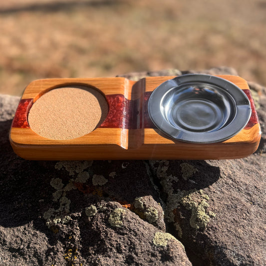 Ashtray and Coaster Combo
