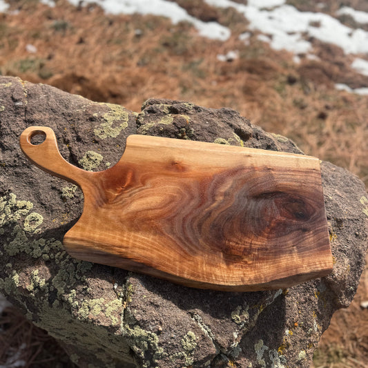 Hardwood Live Edge Charcuterie Board