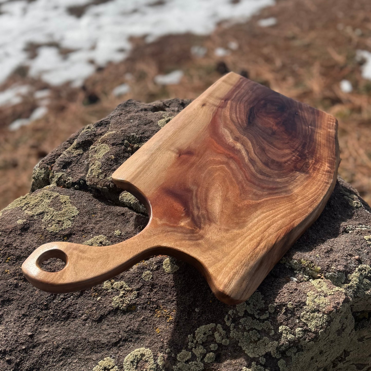 Hardwood Live Edge Charcuterie Board