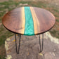 Handmade 18” Round Accent Table