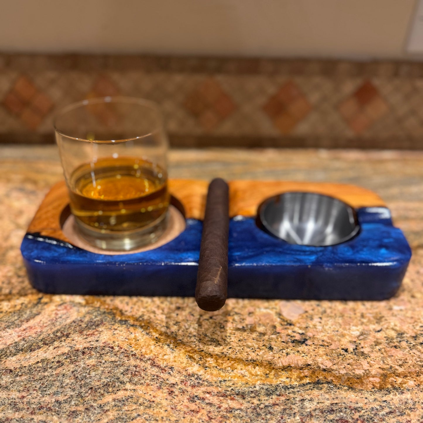 Ashtray and Coaster Combo