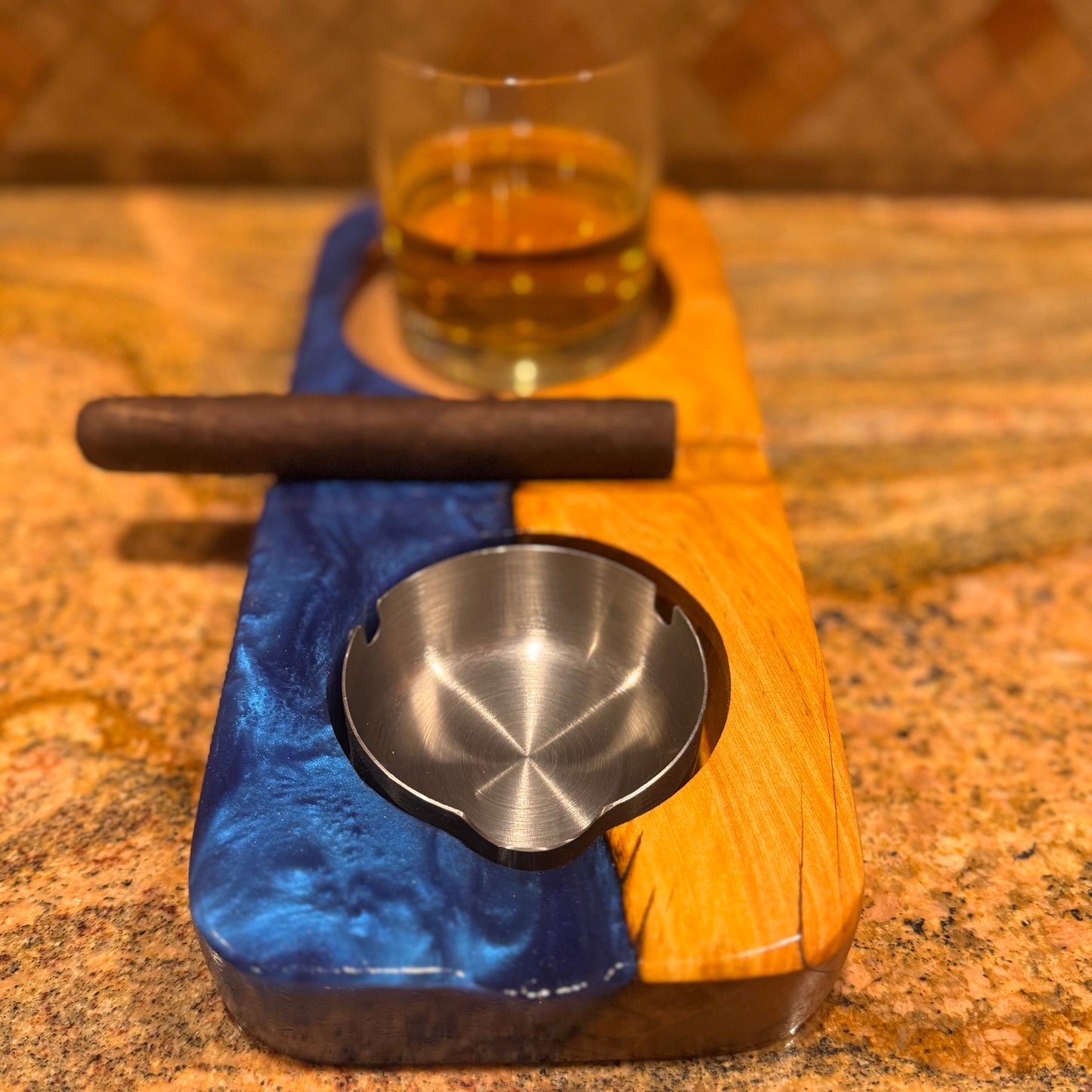 Ashtray and Coaster Combo