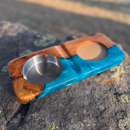 Ashtray and Coaster Combo