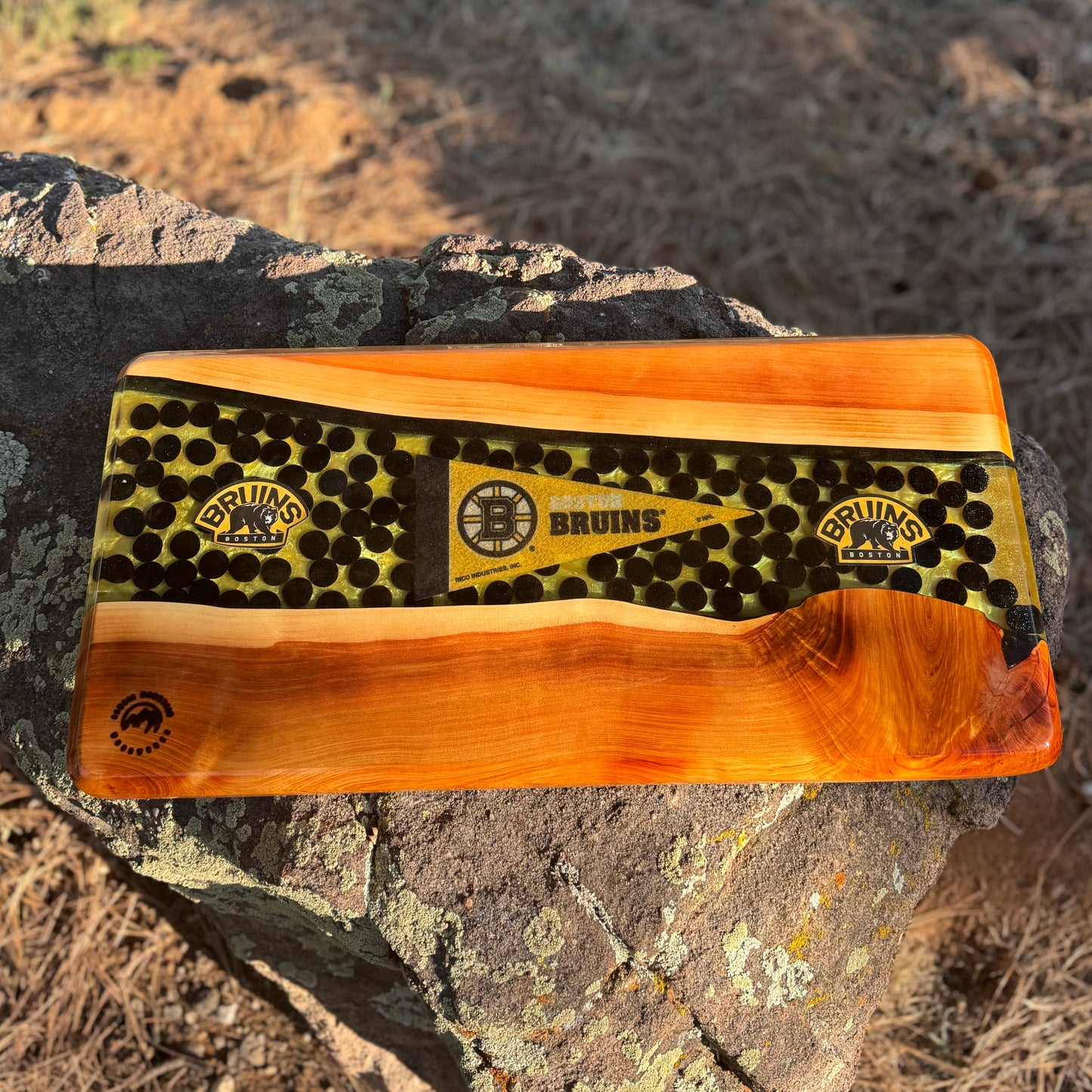 Boston Bruins Charcuterie Board