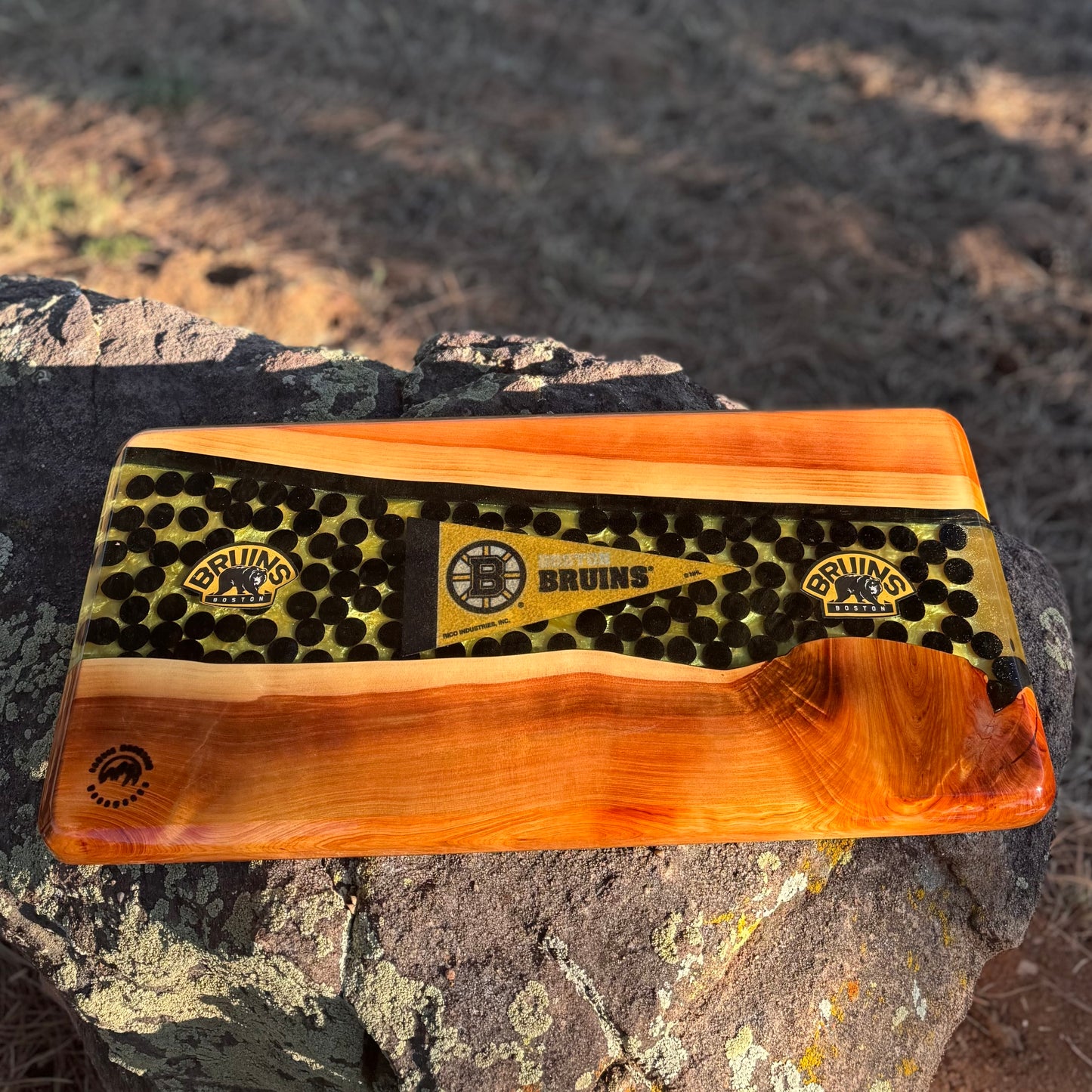 Boston Bruins Charcuterie Board